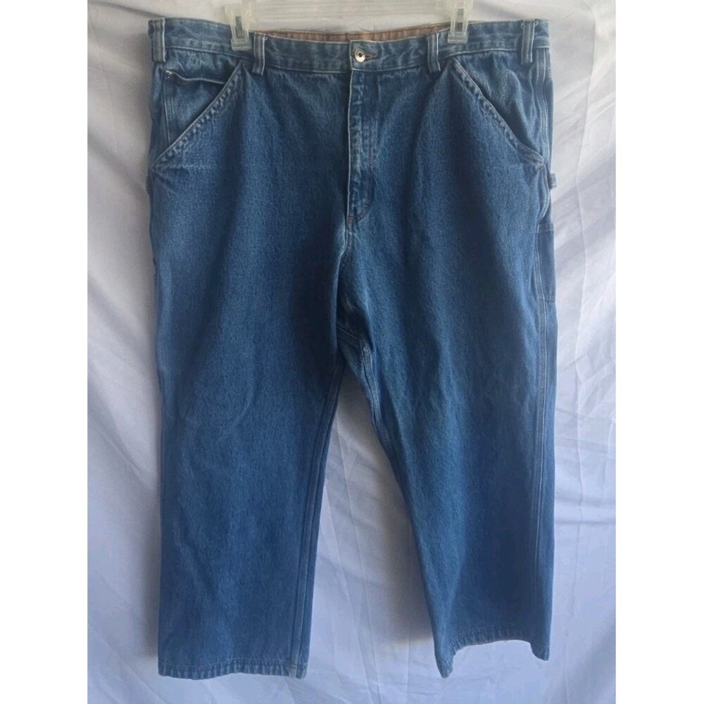 Duluth Trading Co Men's Denim Jeans Size 48 X 30 Cotton Rn# 106803 Workwear